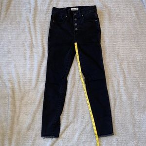 Madewell 10” High Rise Skinny